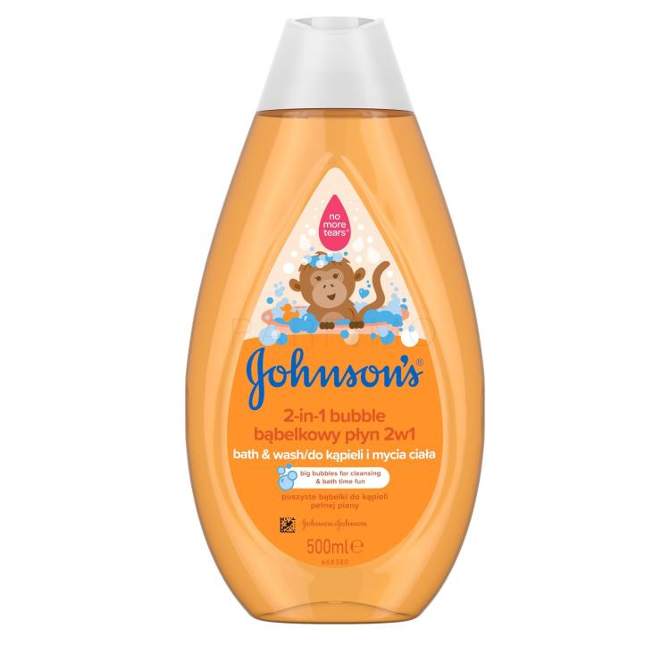 Johnson´s Kids 2-in-1 Bubble Bath &amp; Wash Bagnoschiuma bambino 500 ml