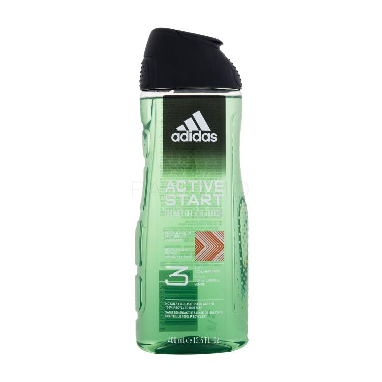 Adidas Active Start Shower Gel 3-In-1 Doccia gel uomo 400 ml