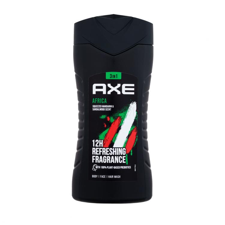 Axe Africa 3 in 1 Doccia gel uomo 250 ml