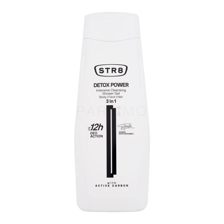 STR8 Detox Power Intensive Cleansing Shower Gel Doccia gel uomo 400 ml