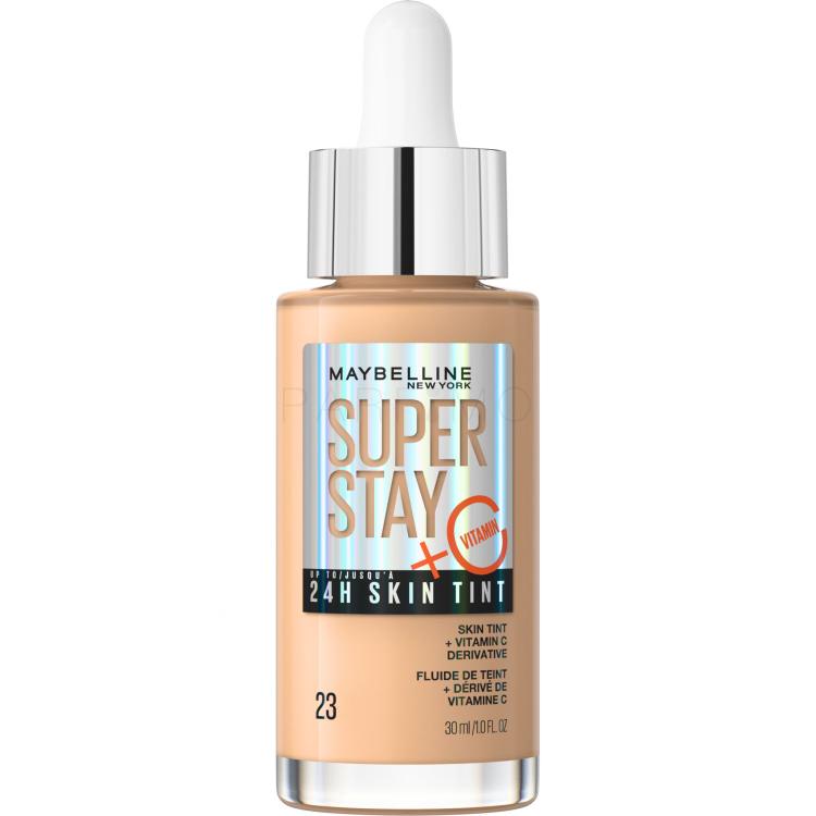 Maybelline Superstay 24H Skin Tint + Vitamin C Fondotinta donna 30 ml Tonalità 23