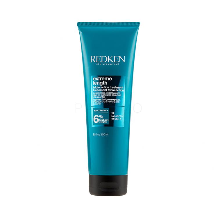 Redken Extreme Length Triple Action Treatment Maschera per capelli donna 250 ml