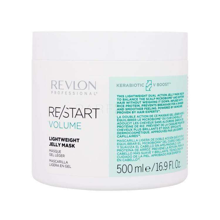 Revlon Professional Re/Start Volume Lightweight Jelly Mask Maschera per capelli donna 500 ml