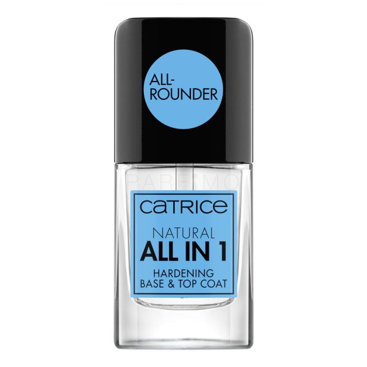 Catrice Natural All In 1 Hardening Base &amp; Top Coat Cura delle unghie donna 10,5 ml