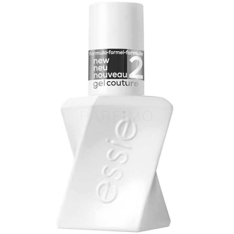 Essie Gel Couture Top Coat Smalto per le unghie donna 13,5 ml Tonalità 00 Transparent