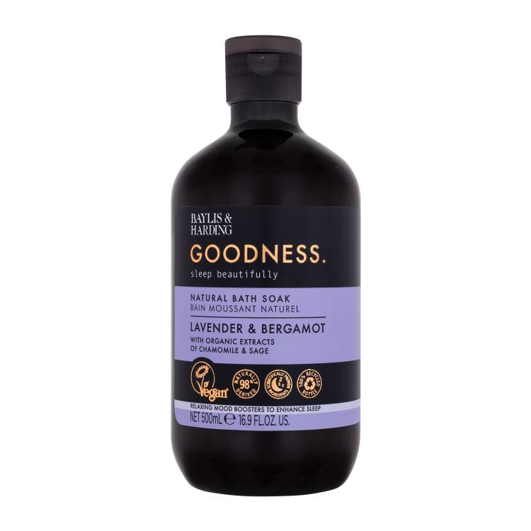 Baylis &amp; Harding Goodness Sleep Lavender &amp; Bergamot Natural Bath Soak Bagnoschiuma donna 500 ml