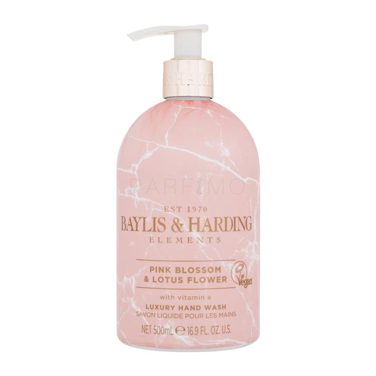 Baylis &amp; Harding Elements Pink Blossom &amp; Lotus Flower Sapone liquido donna 500 ml