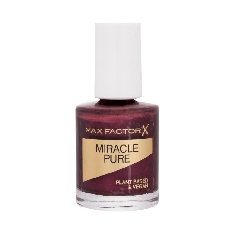 Max Factor Miracle Pure Smalto per le unghie donna 12 ml Tonalità 373 Regal Garnet