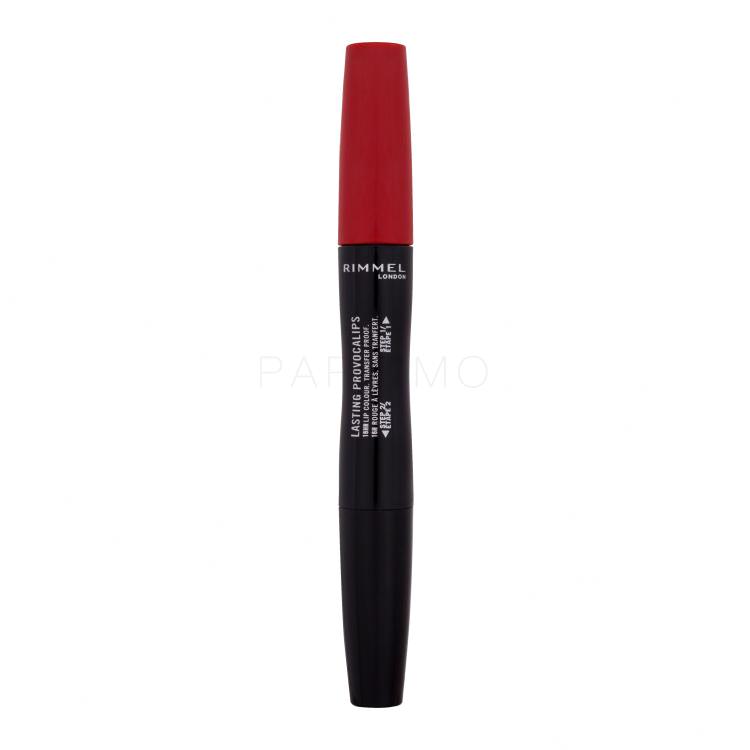 Rimmel London Lasting Provocalips 16HR Rossetto donna 3,9 ml Tonalità 500 Kiss The Town Red