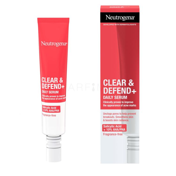 Neutrogena Clear &amp; Defend+ Daily Serum Siero per il viso 30 ml