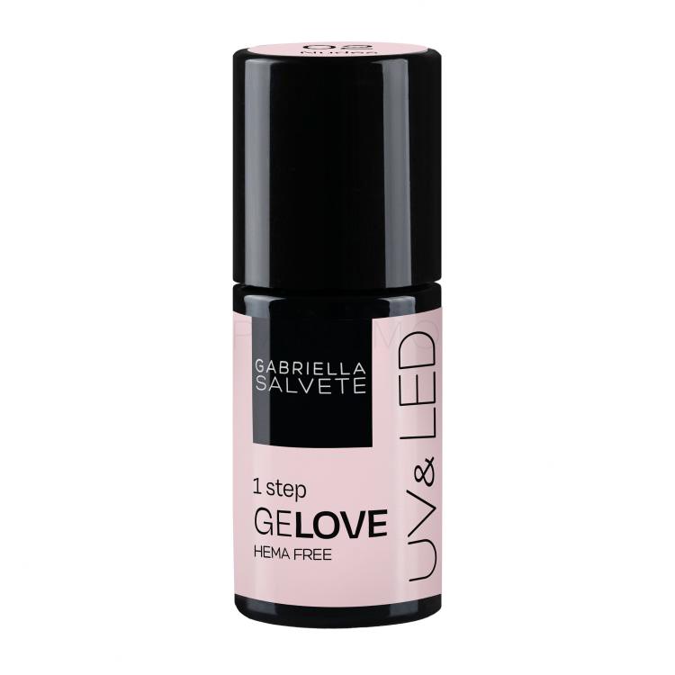 Gabriella Salvete GeLove UV &amp; LED Smalto per le unghie donna 8 ml Tonalità 02 Nudes