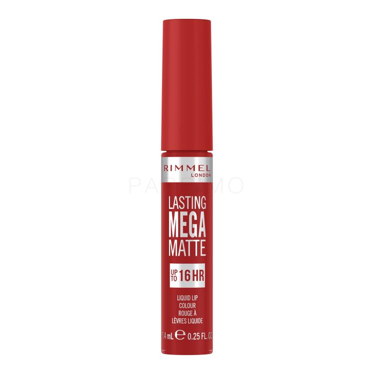 Rimmel London Lasting Mega Matte Liquid Lip Colour Rossetto donna 7,4 ml Tonalità Fire Starter