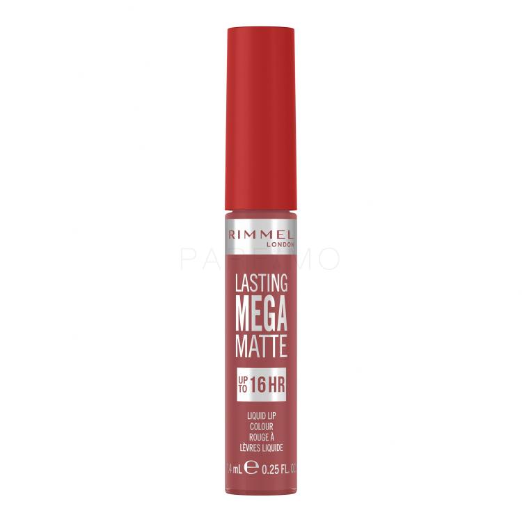 Rimmel London Lasting Mega Matte Liquid Lip Colour Rossetto donna 7,4 ml Tonalità Rose &amp; Shine