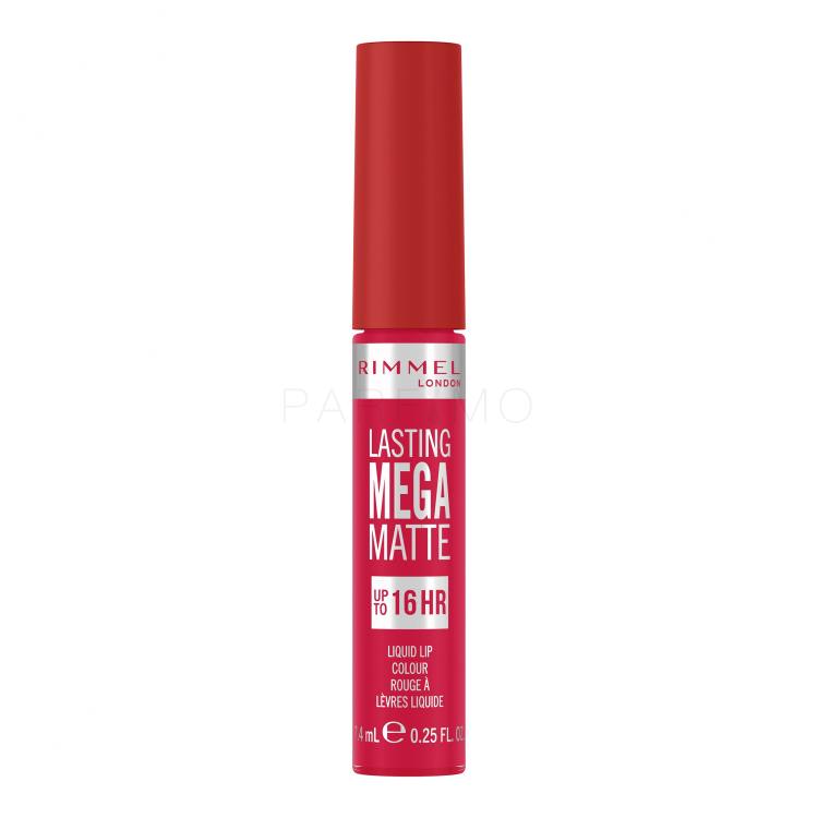 Rimmel London Lasting Mega Matte Liquid Lip Colour Rossetto donna 7,4 ml Tonalità Fuchsia Flush