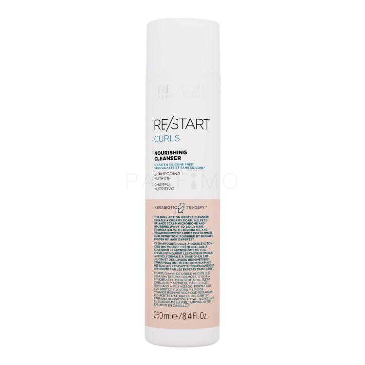 Revlon Professional Re/Start Curls Nourishing Cleanser Shampoo donna 250 ml