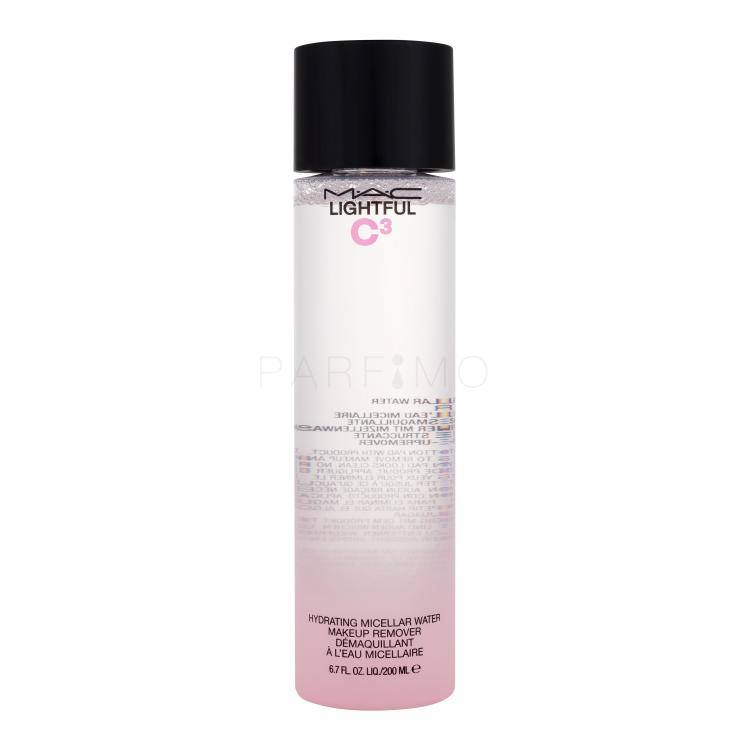 MAC Lightful C3 Micellar Water Makeup Remover Acqua micellare donna 200 ml