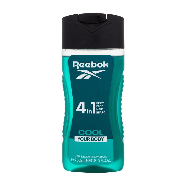 Reebok Cool Your Body Doccia gel uomo 250 ml