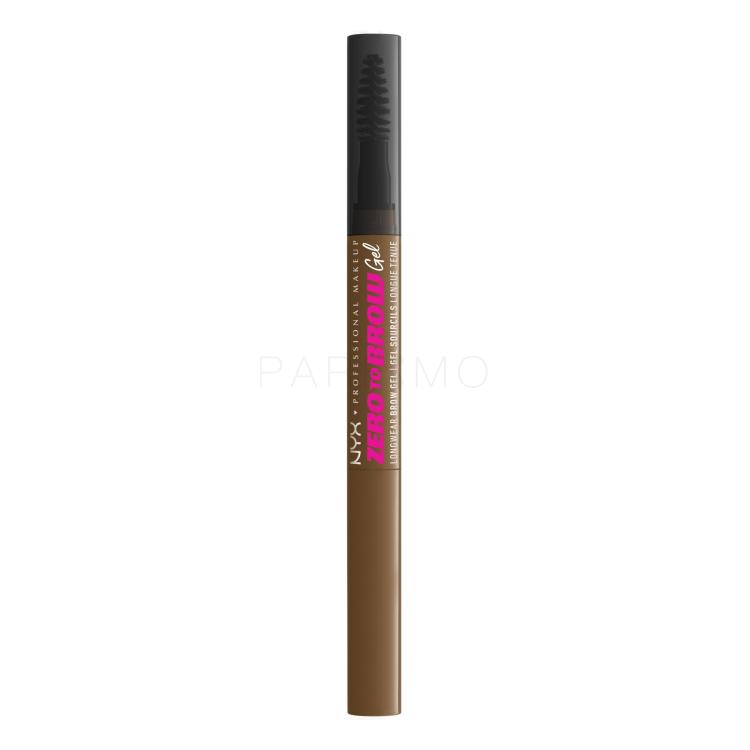 NYX Professional Makeup Zero To Brow Gel e pomate per sopracciglia donna 2 ml Tonalità 03 Taupe