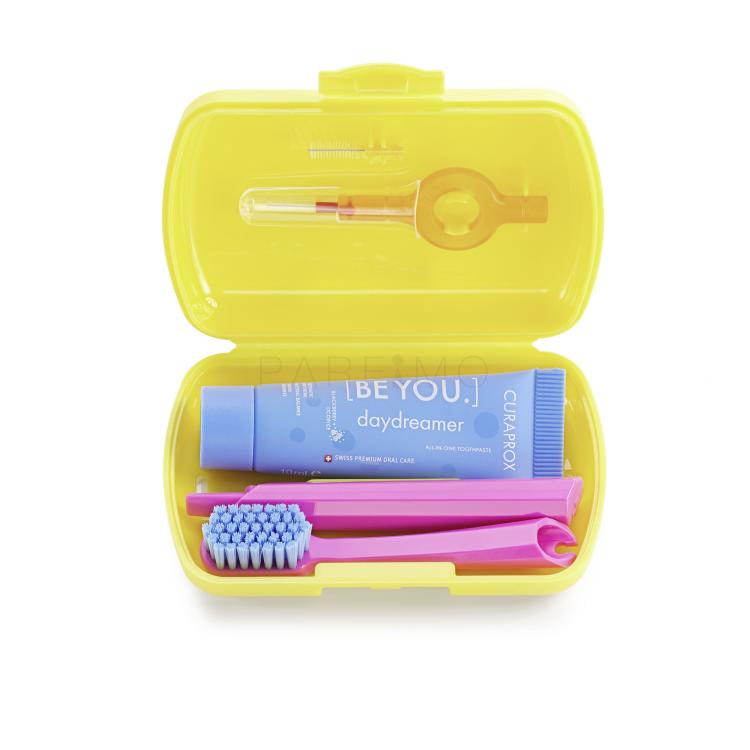 Curaprox Travel Set Yellow Spazzolino da denti Set