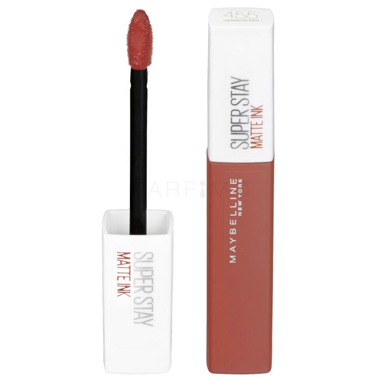 Maybelline Super Stay Matte Ink Liquid Rossetto donna 5 ml Tonalità 455 Harmonizer