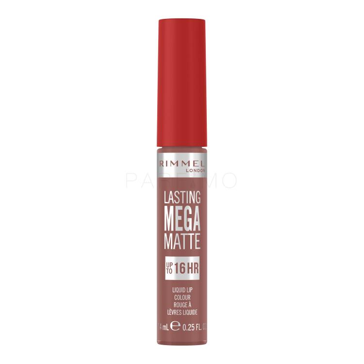 Rimmel London Lasting Mega Matte Liquid Lip Colour Rossetto donna 7,4 ml Tonalità Strapless