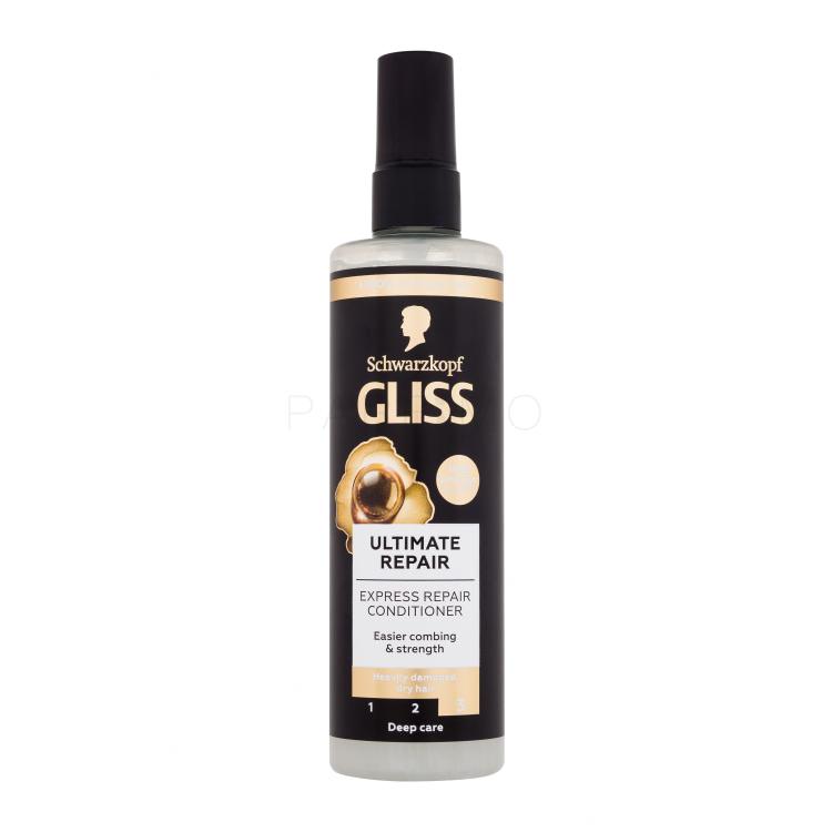 Schwarzkopf Gliss Ultimate Repair Express Repair Conditioner Spray curativo per i capelli donna 200 ml