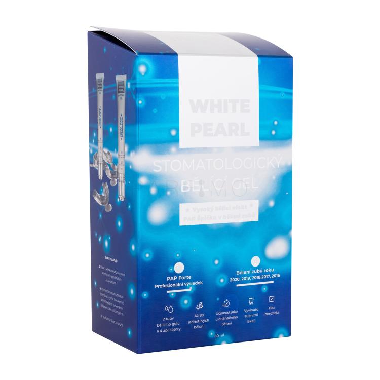 White Pearl PAP Dental Whitening Gel Sbiancamento denti Set