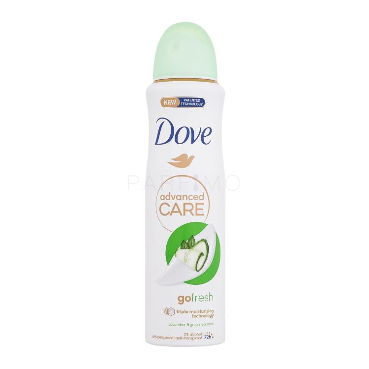 Dove Advanced Care Go Fresh Cucumber &amp; Green Tea 72h Antitraspirante donna 150 ml