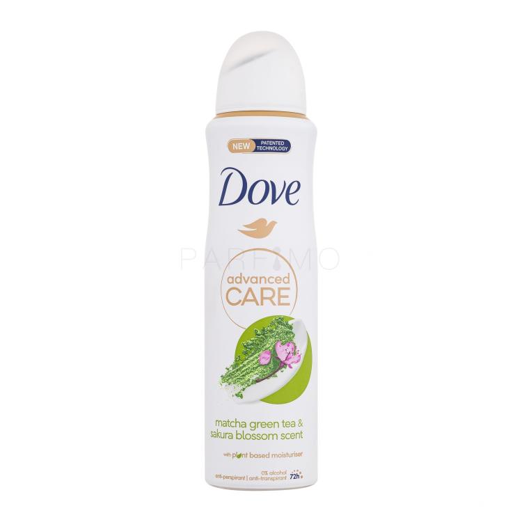 Dove Advanced Care Matcha Green Tea &amp; Sakura Blossom 72h Antitraspirante donna 150 ml