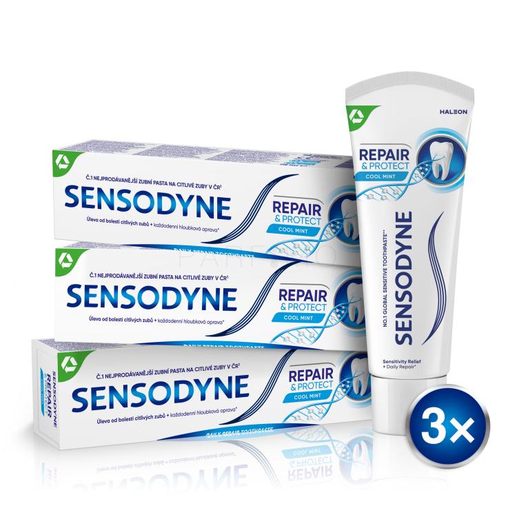 Sensodyne Repair &amp; Protect Trio Dentifricio Set