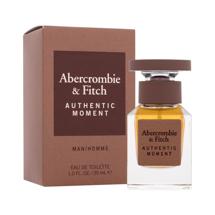 Abercrombie &amp; Fitch Authentic Moment Eau de Toilette uomo 30 ml