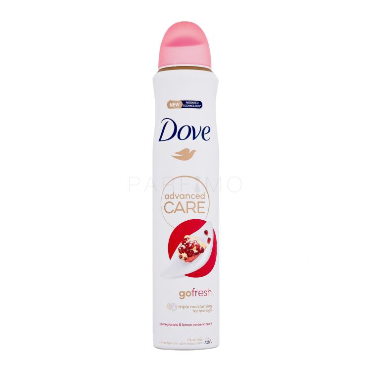 Dove Advanced Care Go Fresh Pomegranate &amp; Lemon Verbena 72h Antitraspirante donna 200 ml