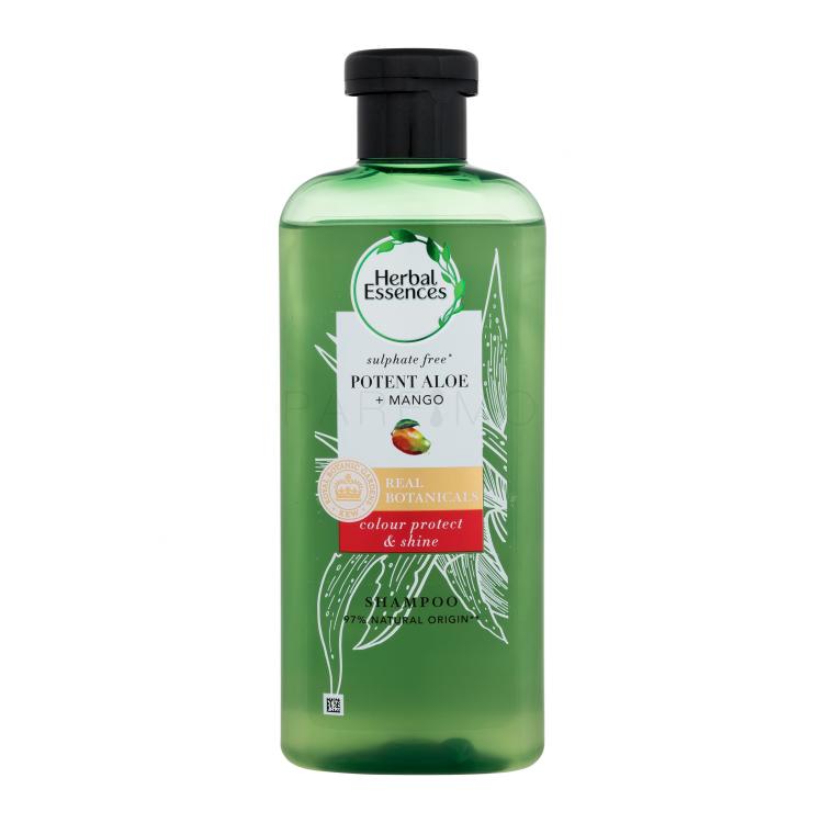 Herbal Essences Potent Aloe + Mango Colour Protect &amp; Shine Shampoo Shampoo donna 380 ml