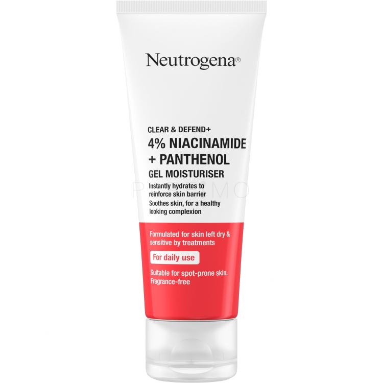 Neutrogena Clear &amp; Defend+ Gel Moisturiser Gel per il viso 50 ml