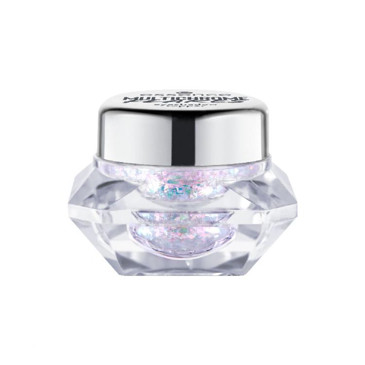 Essence Multichrome Flakes Eyeshadow Topper Ombretto donna 2 g Tonalità 01 Galactic Vibes