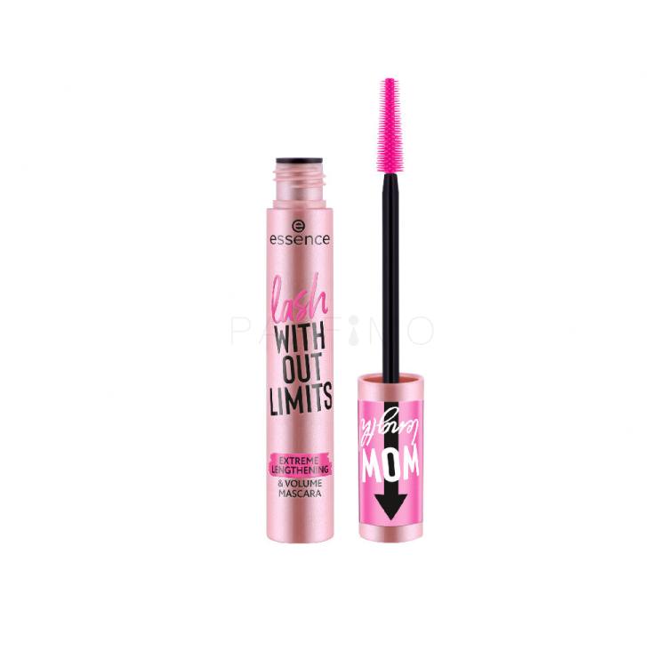 Essence Lash Without Limits Extreme Lengthening &amp; Volume Mascara Mascara donna 13 ml Tonalità 01 Ultra Black