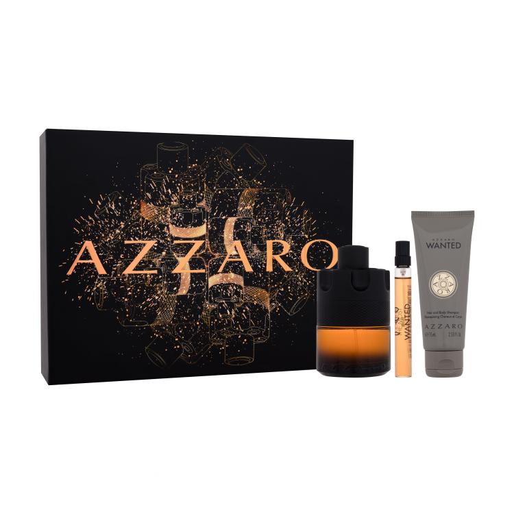 Azzaro The Most Wanted Pacco regalo profumo 100 ml + profumo 10 ml + gel doccia 75 ml