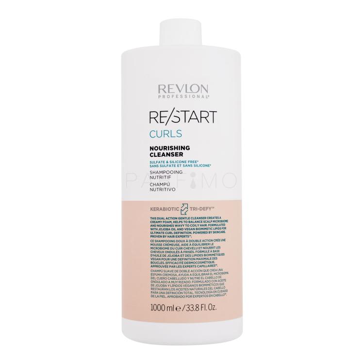 Revlon Professional Re/Start Curls Nourishing Cleanser Shampoo donna 1000 ml