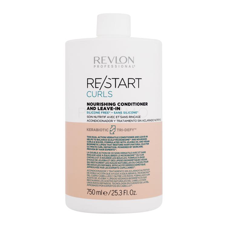 Revlon Professional Re/Start Curls Nourishing Conditioner and Leave-In Balsamo per capelli donna 750 ml