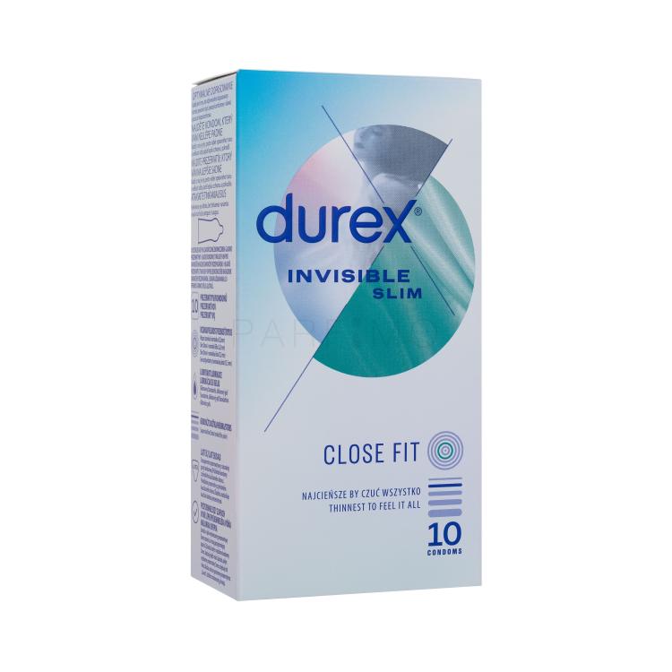 Durex Invisible Slim Preservativi uomo Set
