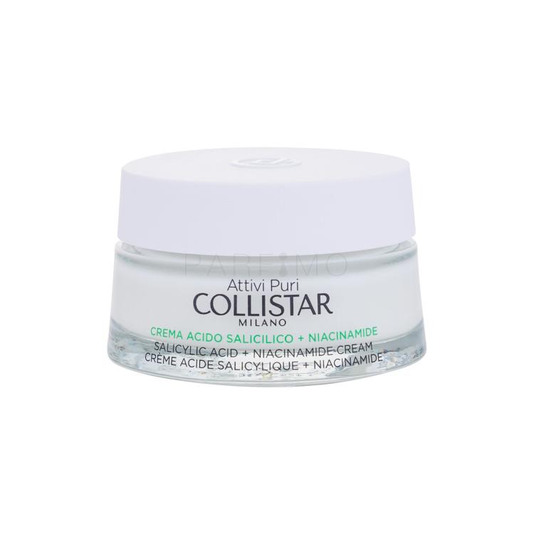 Collistar Pure Actives (Attivi Puri) Salicylic Acid + Niacinamide Cream Crema giorno per il viso donna 50 ml