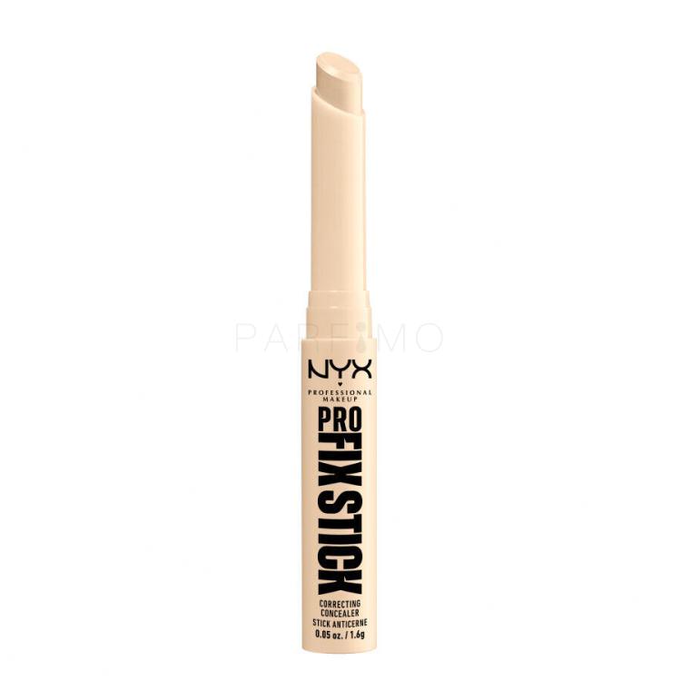 NYX Professional Makeup Pro Fix Stick Correcting Concealer Correttore donna 1,6 g Tonalità 01 Pale