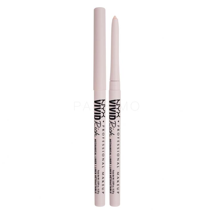 NYX Professional Makeup Vivid Rich Mechanical Liner Matita occhi donna 0,28 g Tonalità 02 Quartz Que