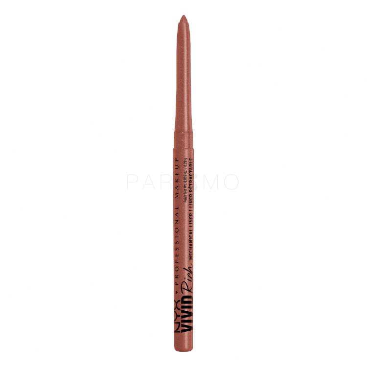 NYX Professional Makeup Vivid Rich Mechanical Liner Matita occhi donna 0,28 g Tonalità 10 Spicy Pearl