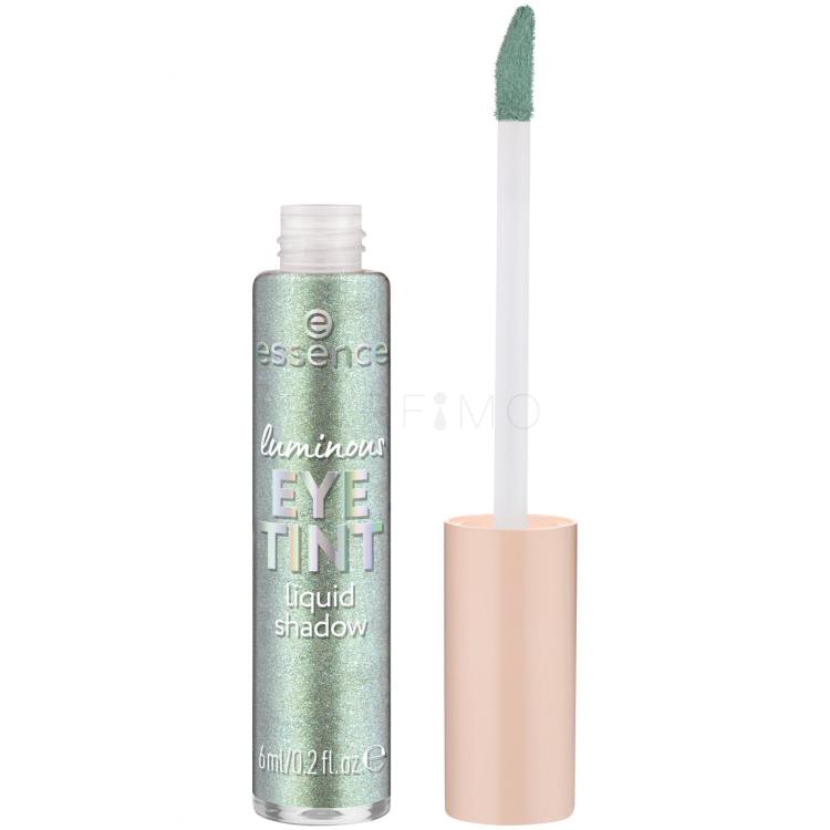 Essence Luminous Eye Tint Liquid Shadow Ombretto donna 6 ml Tonalità 06 Sparkly Jade