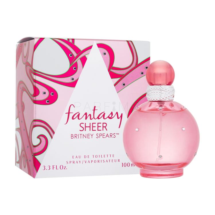 Britney Spears Fantasy Sheer Eau de Toilette donna 100 ml