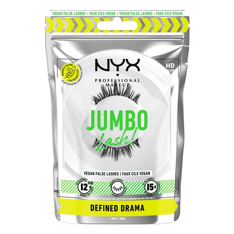 NYX Professional Makeup Jumbo Lash! Defined Drama Ciglia finte donna 1 pz