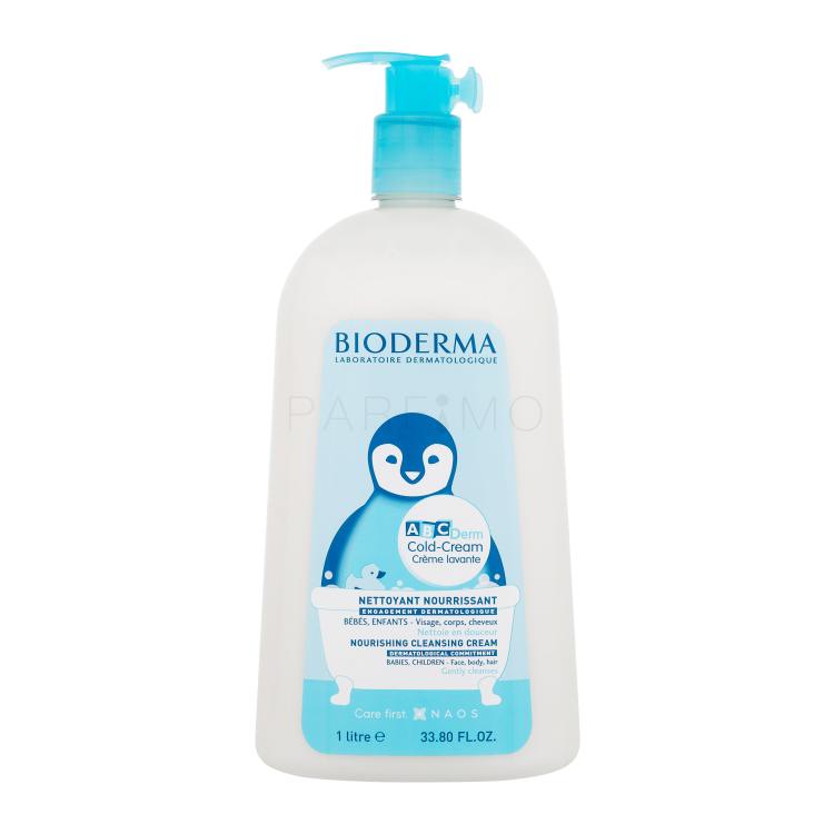 BIODERMA ABCDerm Cold-Cream Nourishing Cleansing Cream Doccia crema bambino 1000 ml