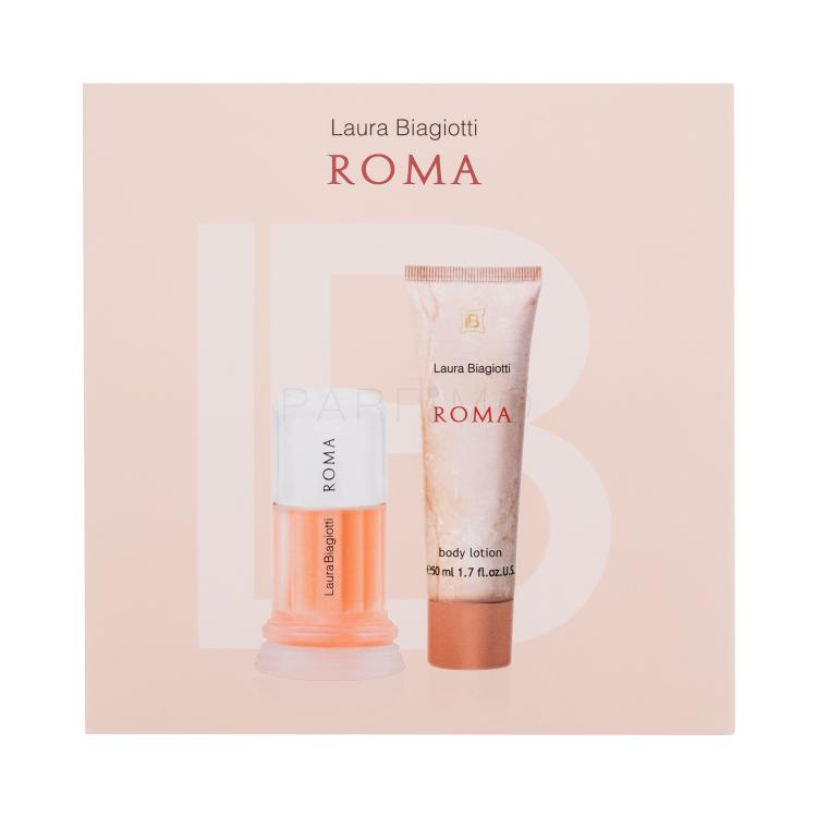 Laura Biagiotti Roma SET1 Pacco regalo eau de toilette 25 ml + lozione corpo 50 ml