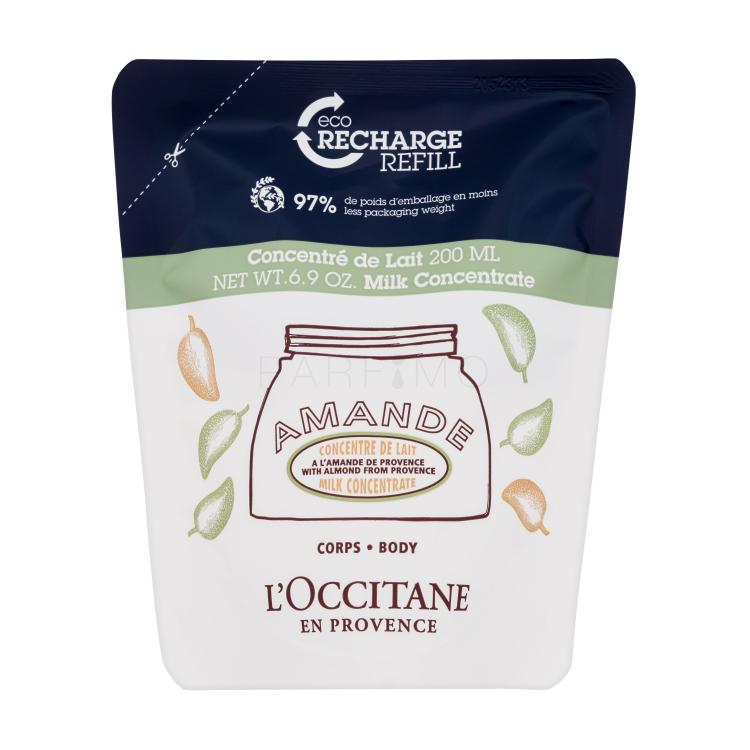 L&#039;Occitane Almond (Amande) Milk Concentrate Crema per il corpo donna Ricarica 200 ml